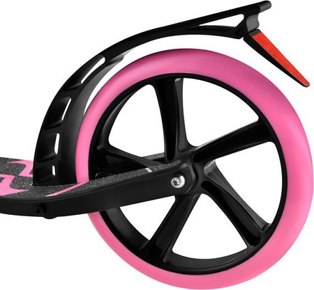 Hulajnoga miejska duże koła Nils Extreme HM127 różowa