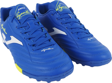 Buty piłkarskie Joma Aguila 2504 Turf niebiesko-żółte AGUW2504TF