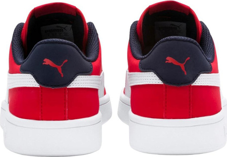 Buty dziecięce Puma Smash v2 Buck High Risk czerwone 365182 07