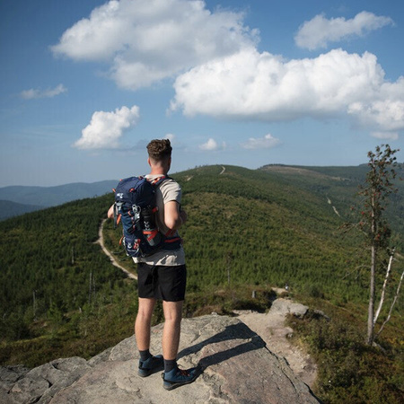 Plecak turystyczny trekkingowy górski granatowy northlake 30l 10 Nils camp NC1993