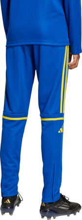 Spodnie dla dzieci adidas Squadra 25 Training niebiesko-żółte JP3154