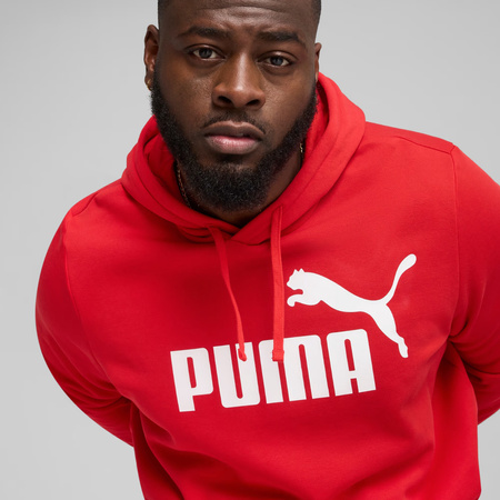 Bluza męska Puma ESS No.1 Logo Hoodie FL czerwona 682570 11