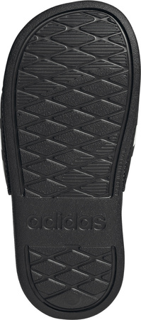 Klapki dla dzieci adidas Adilette Estrap czarne JR5328