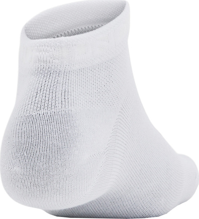 Skarpety Under Armour Essential Low 3 pary białe 1382958 100
