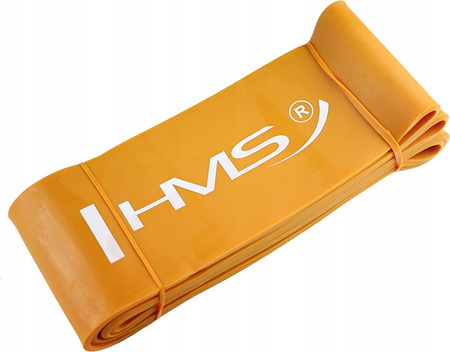 Guma taśma oporowa do ćwiczeń HMS GU05 101x4,5x2080 mm pomarańczowa