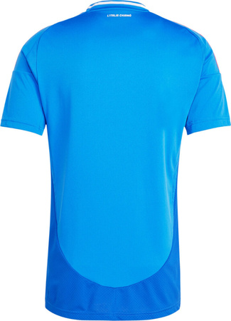 Koszulka męska adidas Italy 24 Home niebieska IN0657
