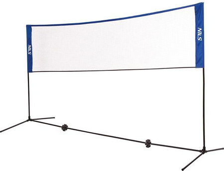 Siatka multifunkcyjna 3w1 badminton tenis siatkówka pokrowiec pełny Nils NT7111