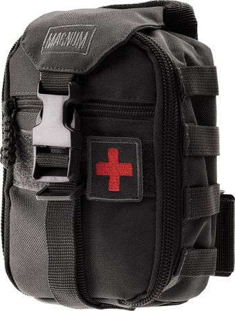 Apteczka militarna turystyczna Magnum Med czarna 2 l