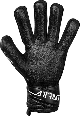 Rękawice bramkarskie Reusch Attrakt Resist Junior czarne 5572615 7700