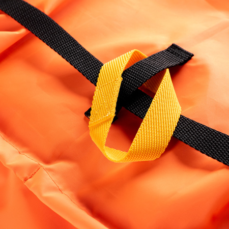 Kamizelka ratunkowa asekuracyjna 100n Junior fluo pomarańczowa rozmiar Child