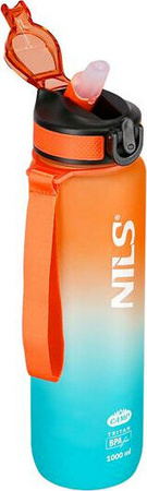 Butelka tritanowa Nils camp ncd68 pomarańczowo-niebieska