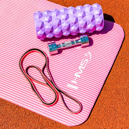 Guma taśma oporowa do ćwiczeń HMS Premium GU06 9x5x2250 mm żółto-czarna