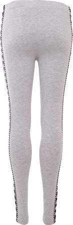 Legginsy damskie Kappa Isadoma szare 309075 15-4101M