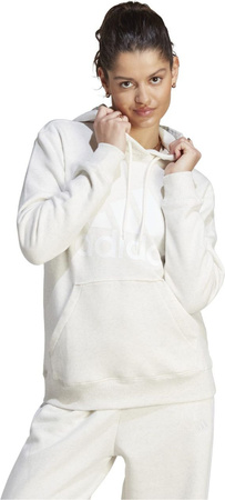 Bluza damska adidas Essentials Big Logo Regular Fleece beżowa IM0252