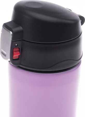 Kubek terminczny turystyczny Martes Kafa fioletowy 420 ml