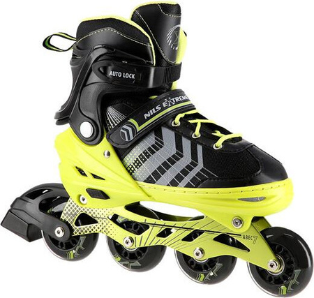 Łyżworolki rolki wrotki łyżwy hokejowe 4w1 Nils Extreme rozmiar L 39-43