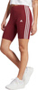 Spodenki damskie adidas Essentials 3-Stripes czerwone IM2846
