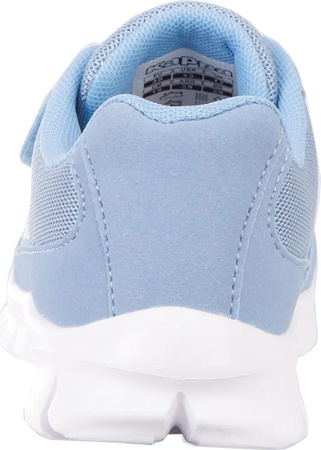 Buty sportowe szkolne miejskie dziecięce sportowe miejski szkolne Kappa Follow K niebiesko-białe 260604K 6110