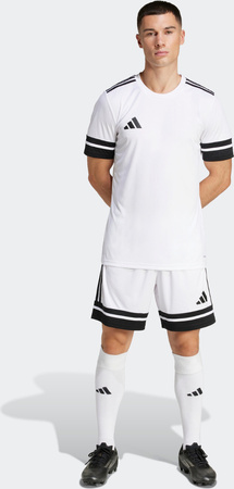 Koszulka męska adidas Squadra 25 biało-czarna JG5835