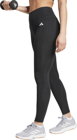 Legginsy damskie adidas Optime Essentials Stash Pocket Full-Length czarne IT2280
