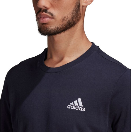 Koszulka męska adidas Essentials T-shirt granatowa GK9649
