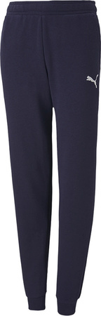 Spodnie dla dzieci Puma spodnie teamGOAL 23 Casuals Pants Jr granatowe 656713 06