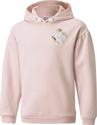 Bluza dla dzieci Puma Alpha Hoodie FL jasnoróżowa 589232 36