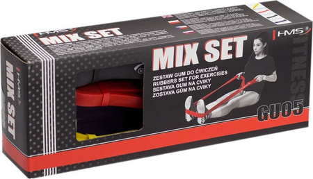 Zestaw gum do ćwiczeń HMS GU05 set