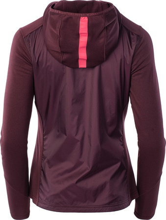 Damska bluza Iguana Selva Ii W bordowa rozmiar XL