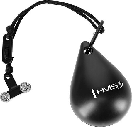 Hula hop z wypustkami i obciążnikiem HMS hhw02 czarne