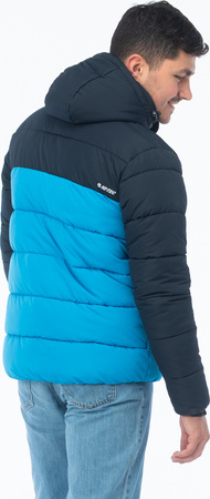 Męska Kurtka Zimowa Pikowana Varmi Ii dark grey melange rozmiar XXL