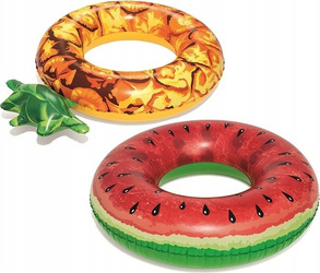 Dmuchane koło plażowe basenowe Bestway Swimring średnica 119 cm