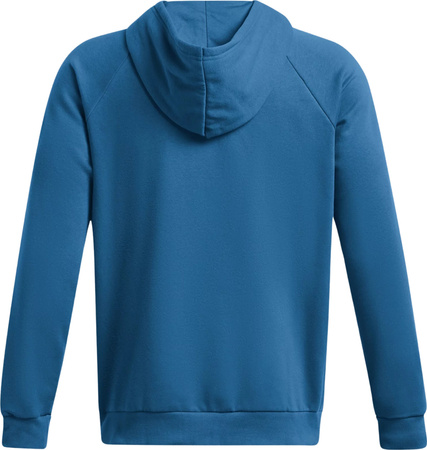 Bluza z kapturem kangurka męska Under Armour Rival Fleece Logo HD niebieska 1379758 406