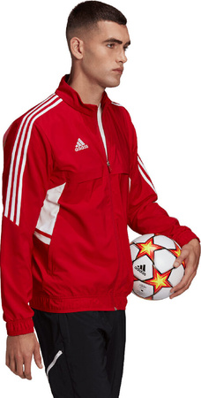 Bluza męska adidas Condivo 22 Presentation czerwona HA6238