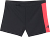 Spodenki kąpielowe męskie 4F M044 czarno-czerwone 4FWSS25USWTM044 20S
