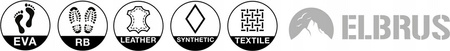 Męskie buty trekkingowe turystyczne górskie Elbrus Tilbur LOW rozmiar 44