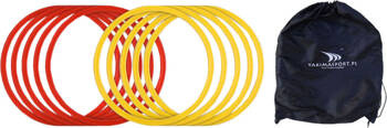 Pierścienie koordynacyjne Yakima Sport w pokrowcu 12szt 100055