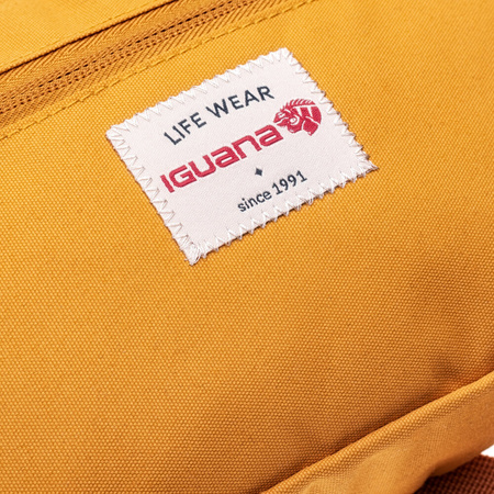 Saszetka torebka nerka biodrowa na pas Iguana Edgos pomarańczowa