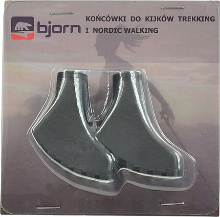 Końcówki do kijków trekkingowych Bjorn buciki 1180 2szt. T1