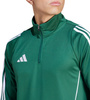 Bluza męska adidas Tiro 24 Training Top zielono-biała IS1040