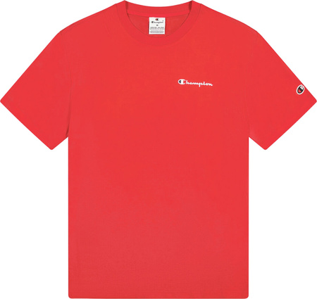 Koszulka męska Champion SS Tee czerwona 220264 RS069