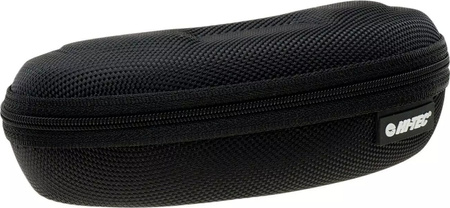 Okulary przeciwsłoneczne polaryzacja Hi-tec Rewel G200-4 połysk czarno-czerwone pokrowiec