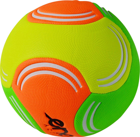 Piłka nożna plażowa Enero Softtouch Active pomarańczowo-zielona 1053042