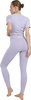Legginsy damskie 4F FNK F369 jasny fiolet 4FWAW25TFTIF369 34S