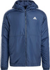 Kurtka męska adidas Essentials 3-Stripes Insulated Hooded granatowa IS1278