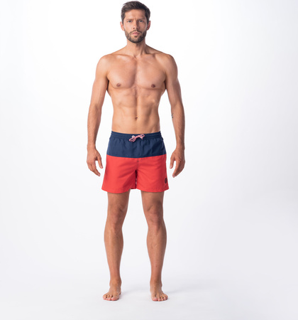 Męskie Szorty Drakon poppy red/patriot blue rozmiar L