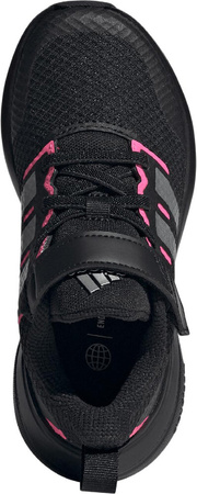 Buty dziecięce adidas FortaRun 2.0 EL K czarno-różowe IG0418