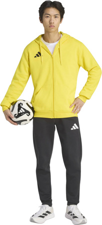 Bluza męska adidas Entrada 26 Full Zip Hoody żółta KF8964