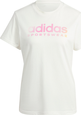 Koszulka damska adidas The Soft Side Linear biała IR5890