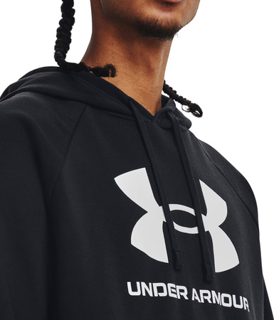 Bluza męska Under Armour Rival Fleece Logo HD czarna 1379758 001
